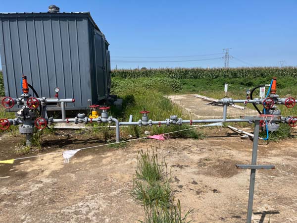 Монтаж на объекте Шэньянского нефтедобывающего завода